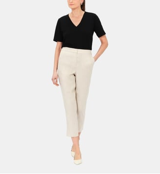 Pantalon pallan - Motif uni - Coupe cigarette Caroll
