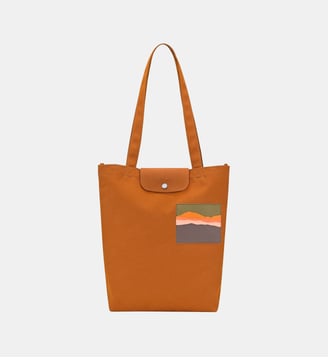Sac cabas M - Caroline Hélain x Longchamp - Longchamp - Caramel