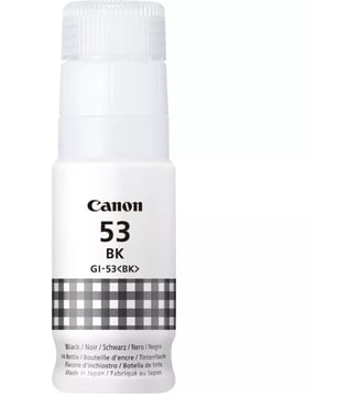 Cartouche d'encre Bouteille d'Encre GI-53 Noire Pigmentée - 4670C001 - Canon - Noir