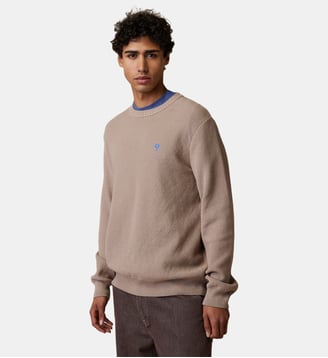 Pull en maille - Faguo - Beige foncé