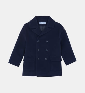 Manteau -  laine boutons - Tartine Et Chocolat - Marine