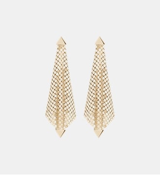 Boucles d'oreille Pixel - Rabanne - Doré