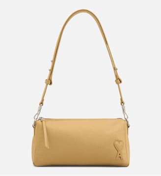 Sac Marcel unisexe en Nylon - AMI Paris - Beige mastic