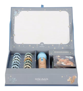 Coffret lampe à histoires - Little Dutch - Bleu