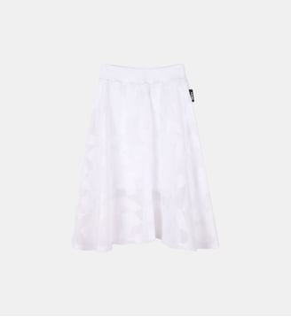 Jupe de cérémonie à motifs - DKNY - Blanc