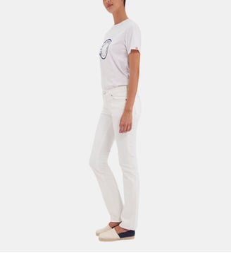 Denim Anemone blanc - Ines de la Fressange Paris - Blanc