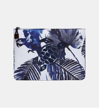 Pochette en néoprène Papagaio - Vilebrequin - Blanc