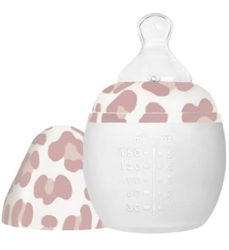 Biberon en silicone 150 ml - Elhee - Nude