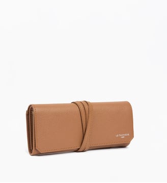 Coffret 3 montres de voyage souple en cuir grainé - Le Tanneur - Marron naturel