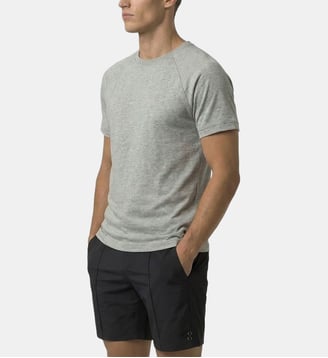 Sweatshirt À Manches Courtes En Coton Bio - Ron Dorff - Gris