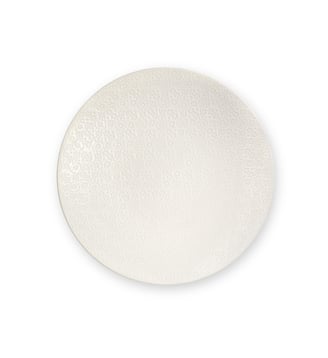 Assiette à dessert ronde par 6 - Médard de Noblat - Noir