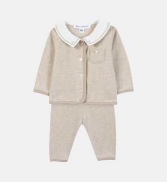 Ensemble long -  coton col Claudine - Tartine Et Chocolat - Beige