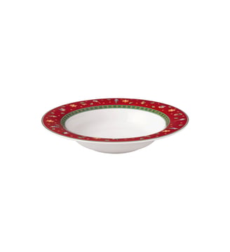 Assiette creuse rouge - Villeroy & Boch - Rouge