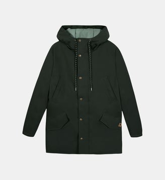 Parka coton CHEVERNY - Faguo - Vert foncé