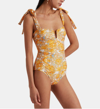 Maillots de bain 1 pièce Barbarella Anemone Small Orange - La DoubleJ - Orange