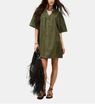 ROBE GINA - Ba&sh - Kaki