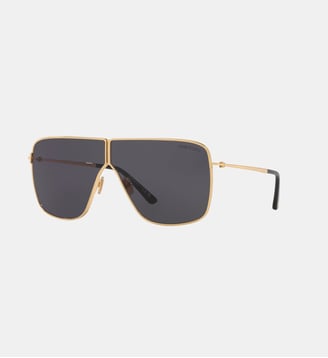 Lunettes de soleil Pilote Huxley - Tom Ford - Doré