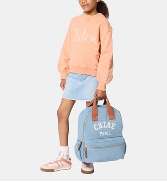 Sweat en molleton - Chloe Kids - Peach