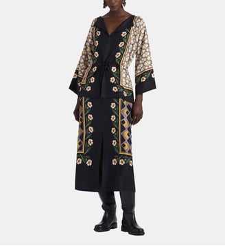 Robe The Apericena Dazed Placée Black - La DoubleJ - Noir