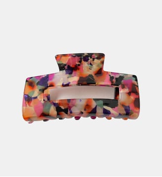 Pince croco multicolore - Balaboosté - Rose