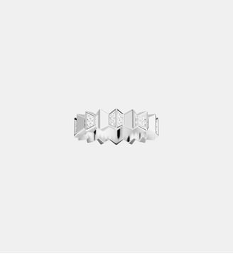 Bague Up and Down - APM Monaco - Blanc