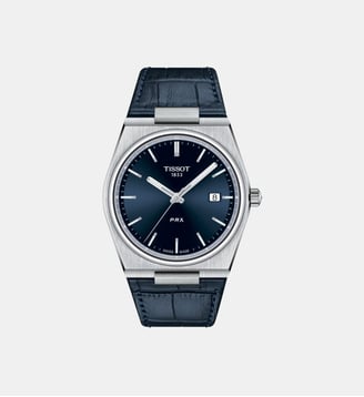 Montre PRX Bleu foncé T1374101604100 - Tissot - Argenté