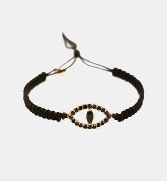 Bracelet macramé plaqué or NAZAR Nilaï