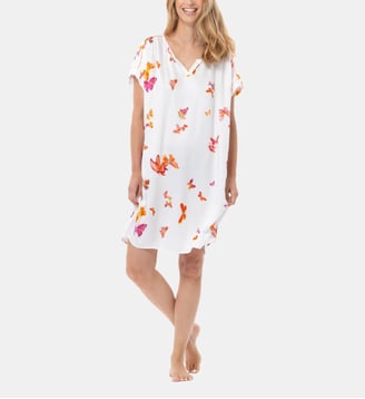 Chemise de nuit en viscose ROBINSON 201 - Lingerie Le Chat - Multicolore