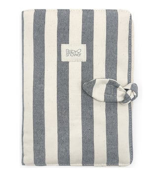 Protège carnet de santé Knot - Babyshower - Bleu