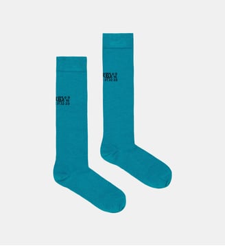 Chaussettes avec logo numérique MM6 Maison Margiela