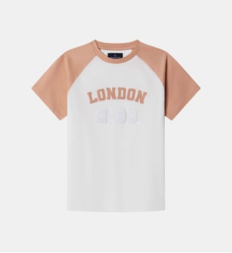 T-Shirt London H-83 Coupe Regular - Hackett London - Beige rosé