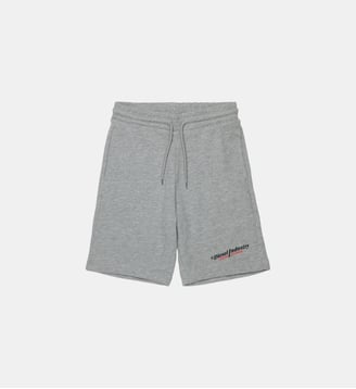 Short en molleton avec logo Diesel Kids