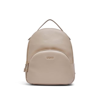 Sac à dos avec logo - Liu Jo - Blanc