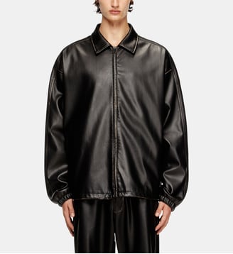 Veste en tissu technique traité - Diesel - Noir