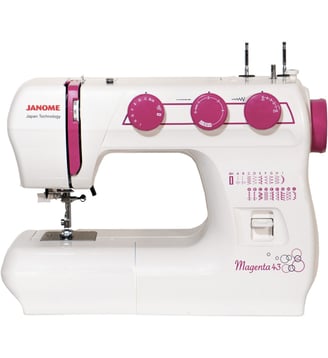 Machine à coudre Magenta 43 - Janome - Coloris unique