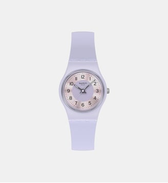 Montre Essentials Gris, Rose LV121 - Swatch - Violet