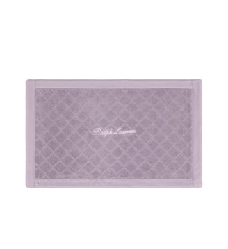 Tapis de bain  en coton - Ralph Lauren Home - Lilas