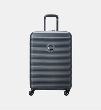 Valise rigide 4R 67 cm - Delsey Paris - Gris foncé