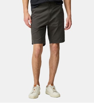 Short droit en coton stretch Gunn, 23 cms - Rodd & Gunn - Vert forêt