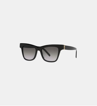 Lunettes de soleil Œil de chat SL M106 - Saint Laurent - Noir