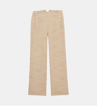 Pantalon à pont Gabriel - Ines de la Fressange Paris - Sand