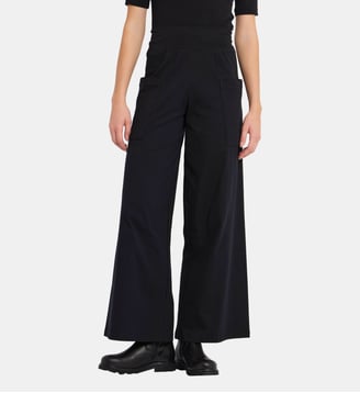 pantalon large à poches - Agnès b. - Noir
