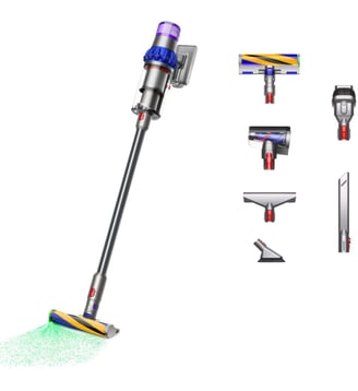 Aspirateur balai V15 Detect Fluffy - Dyson - Gris