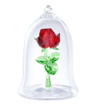 Rose Enchantée - Swarovski - Red
