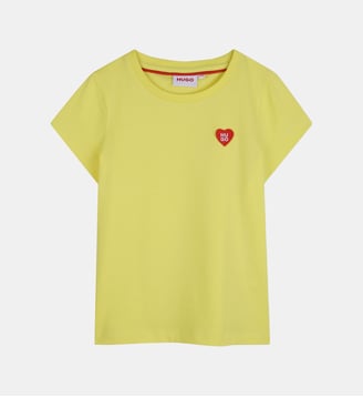 Tee-shirt manches courtes - Hugo Kids - Mimosa