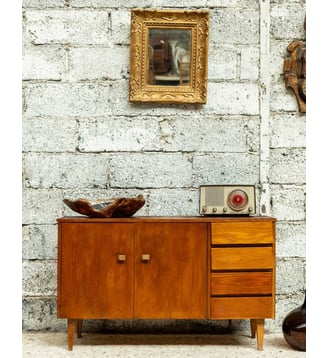 Petite et mignonne enfilade Margaret N°734- Produit chiné - Debongout - Marron