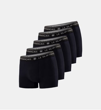 Lot de 5 boxers en coton Le Slip Francais