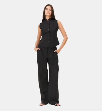 Pantalon tailoring Vils - Noyoco - Black