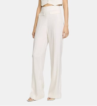 Pantalon de costume à sequins - Sandro - Écru