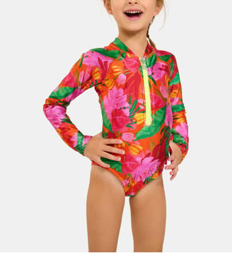 Maillot 1 piece  M Splashy - Banana Moon - Orange